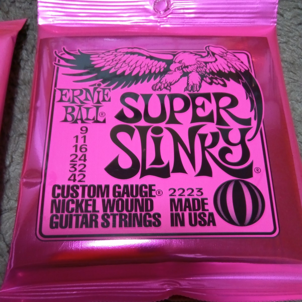 アーニーボール 【2セット】 ERNIE BALL 09-42 Super Slinky (2223) エレキギター弦 JChere雅虎拍卖代购