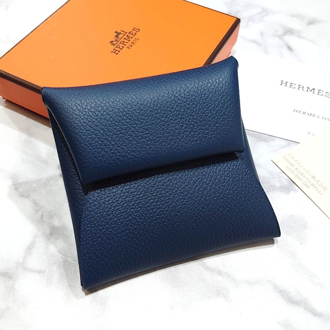 未使用品】 HERMES エルメス バスティア コインパース 小銭入れ コイン