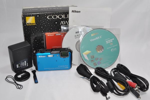 ★Nikon ニコン COOLPIX AW110 マリンブルー★元箱付き#202307051