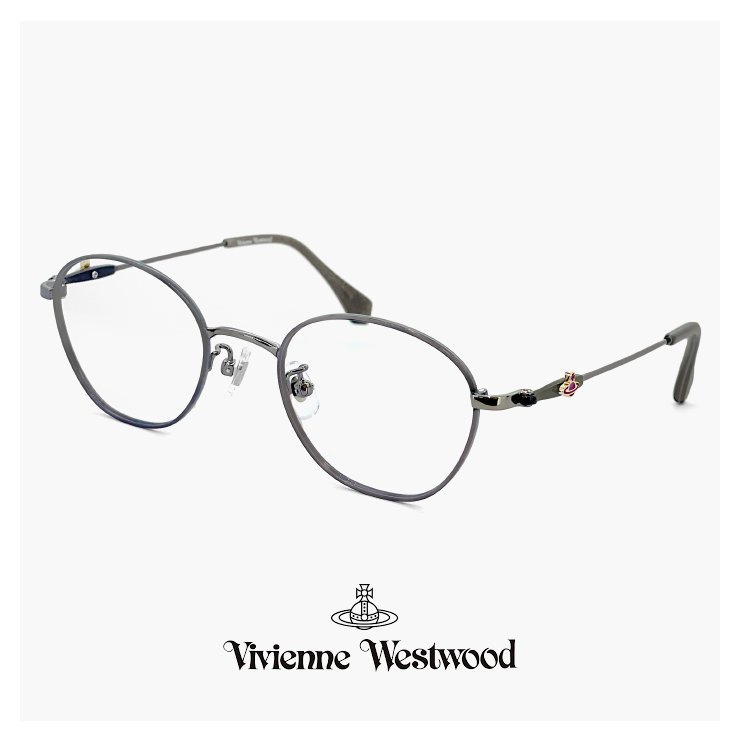 新品 ヴィヴィアン ウエストウッド メガネ レディース 40-0004 c03 49mm Vivienne Westwood 眼鏡 女性 40-0004 オーブ アジアンフィット