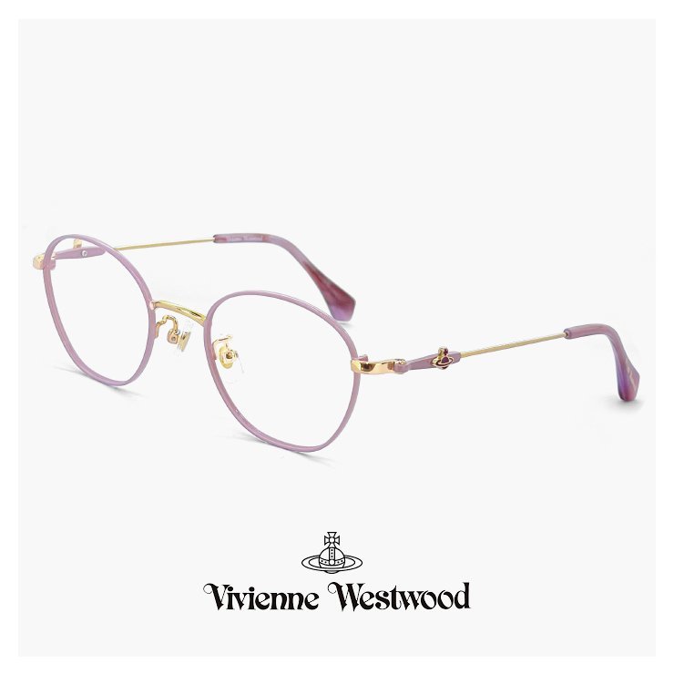 新品 ヴィヴィアン ウエストウッド メガネ レディース 40-0004 c01 49mm Vivienne Westwood 眼鏡 女性 40-0004 オーブ アジアンフィット_画像1