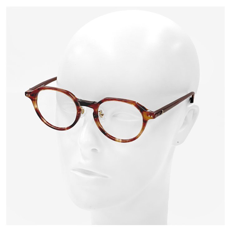 新品 ヴィヴィアン ウエストウッド メガネ 40-0008 c01 47mm Vivienne Westwood 眼鏡 レディース 女性 クラウンパント型 アジアンフィット_画像6