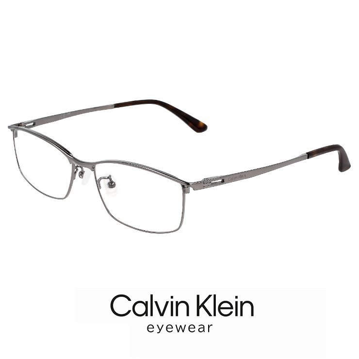 新品 メンズ カルバンクライン メガネ ck23111lb-009 calvin klein 眼鏡 ck23111lb スクエア 型 めがね チタン メタル フレーム