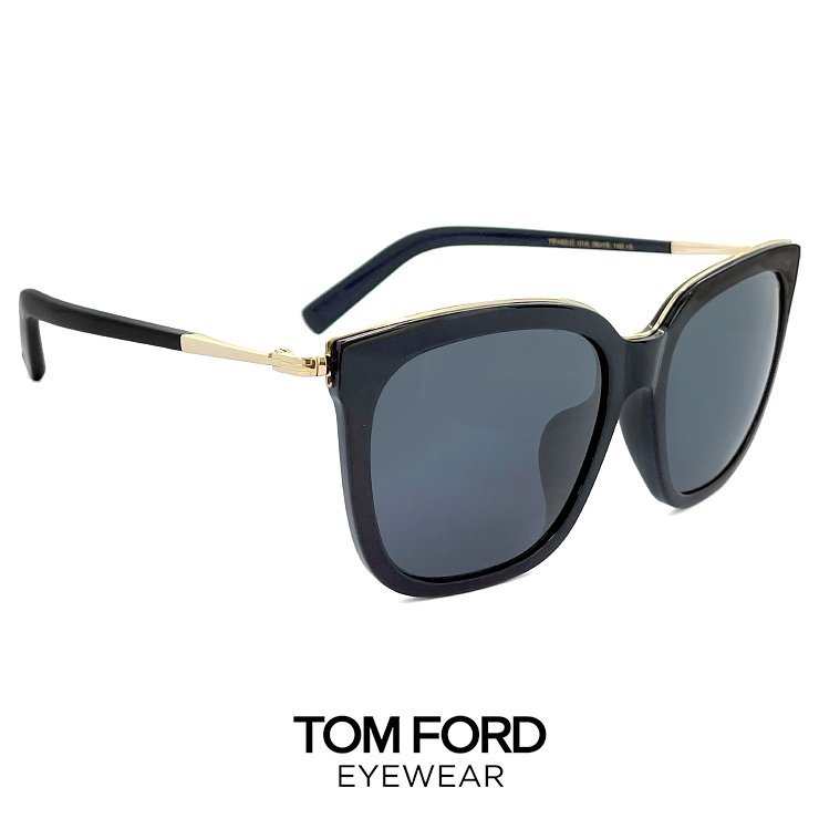 新品 トムフォード サングラス ft0483-d/s 01a アジアンフィット ウェリントン 型 TOM FORD tomford tf483-d tf483d ft483 ビック レンズ