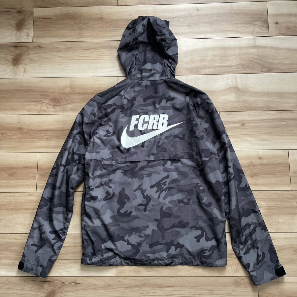 高品質】 ブリストル FCRB S 黒 JACKET TRAINING CAMOUFLAGE NIKE