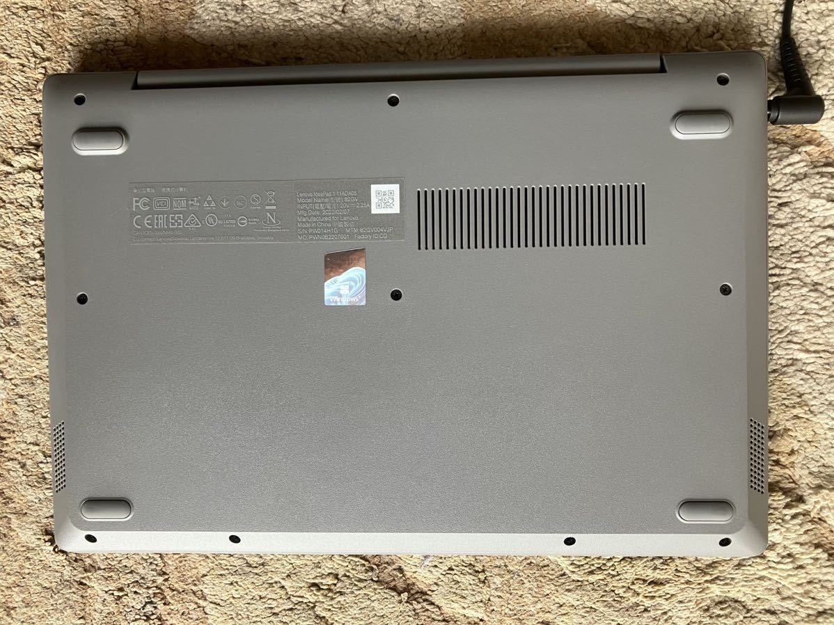 Lenovo IdeaPad 1-11ADA05 Type 82GV Win11 HOME 保証期間あり 使用15