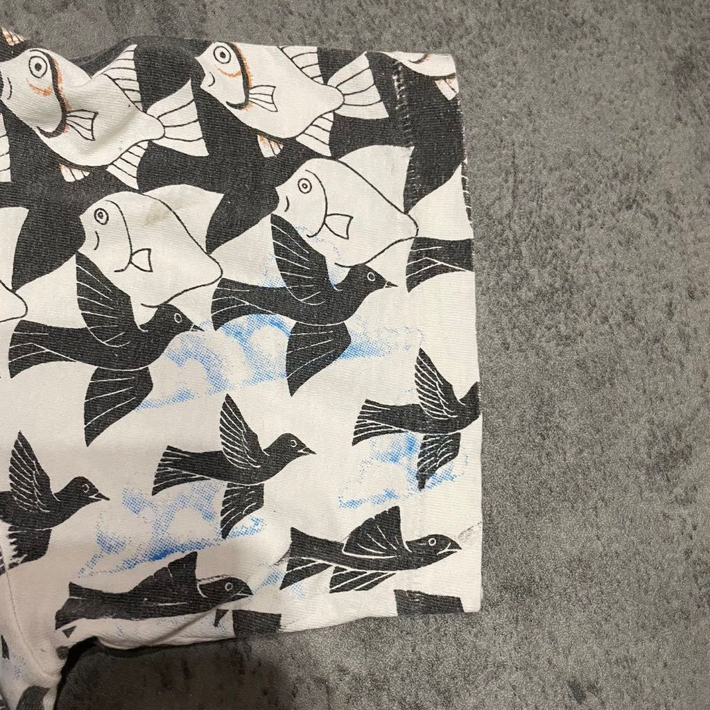 スペシャル 90s 多色刷り 総柄 アンダジア M C Escher エッシャー USA