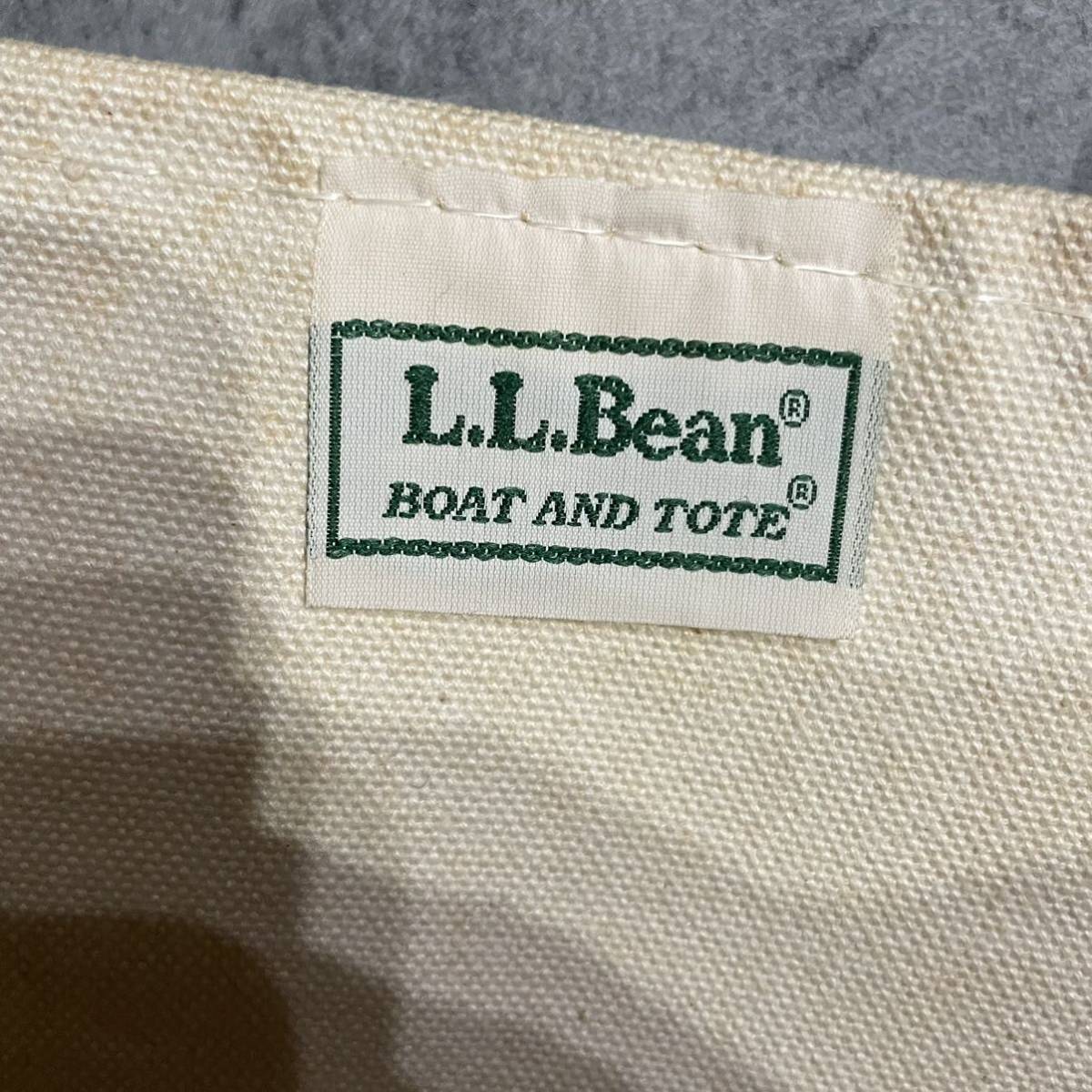 未使用？　ネオビンテージ　90s エルエルビーン　単色タグ　トートバッグ　トート　llbean l.l.bean USA製_画像5