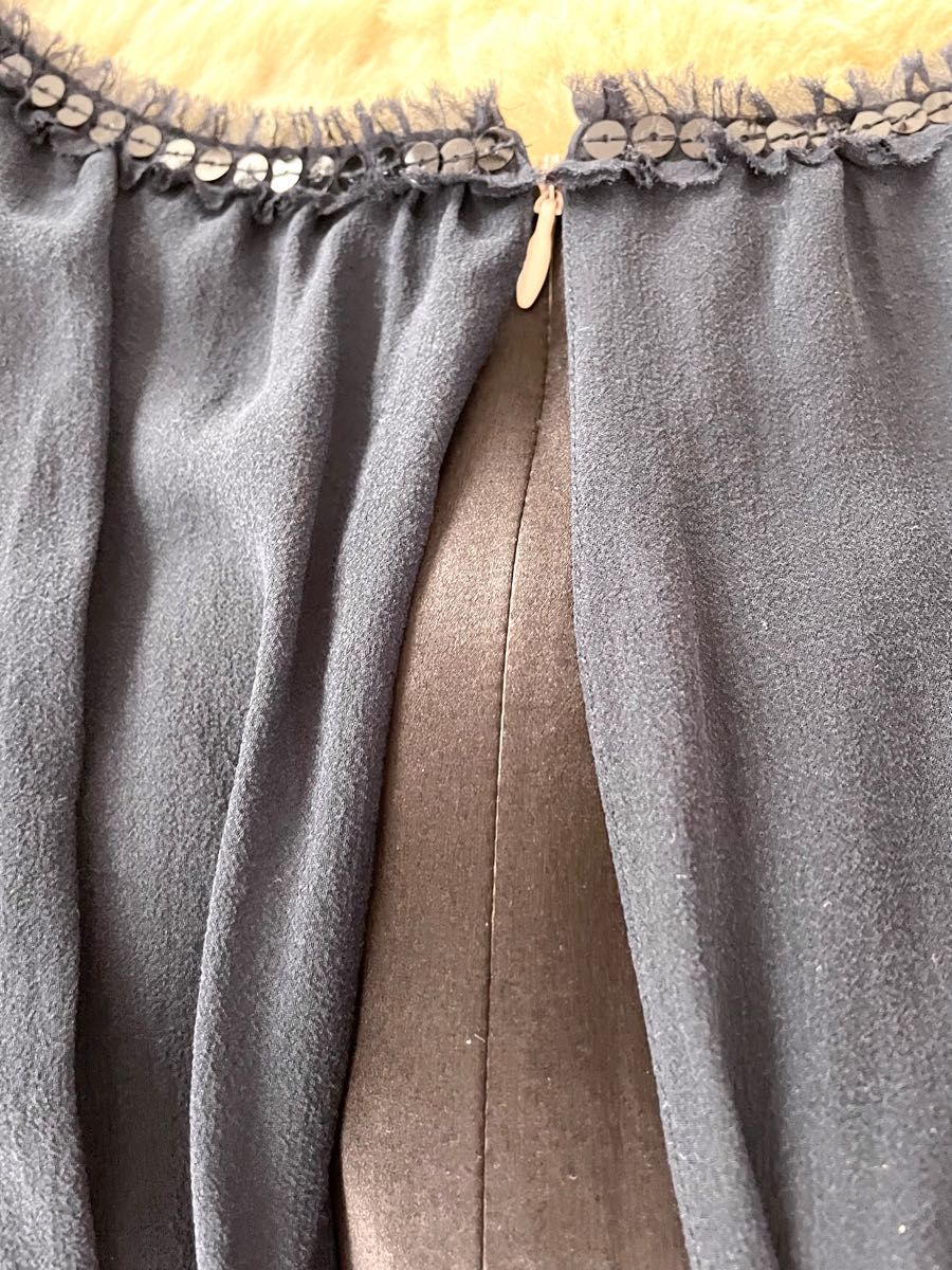 GRACE CONTINENTAL グレースコンチネンタル　シルク　コクーン　ドレス ワンピース　36サイズ　美品　