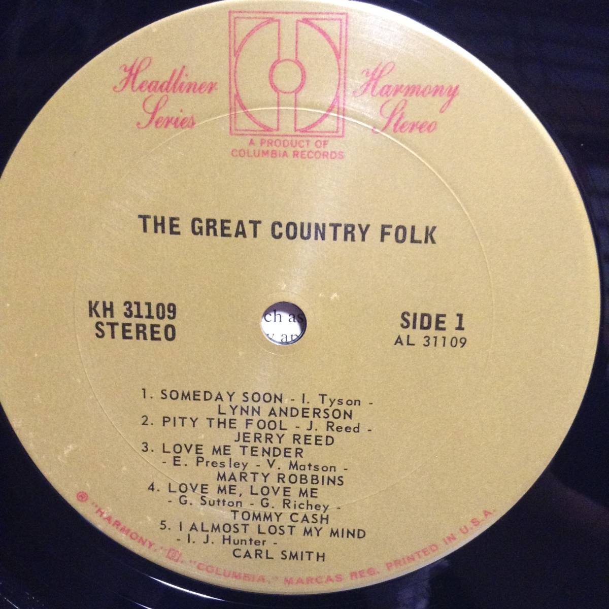 The Great Country Folk／カントリー・コンピレーション　 (LPレコード) 10人の歌手_画像3