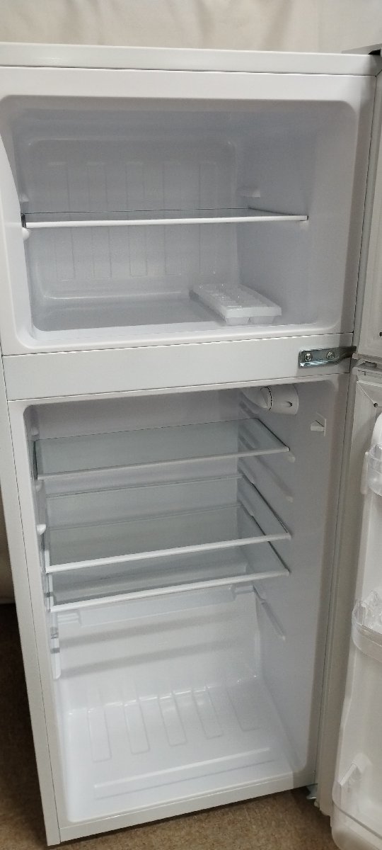 日本最大級 【北見市発】ハイアール Haier 冷凍冷蔵庫 JR-N130A 2019年