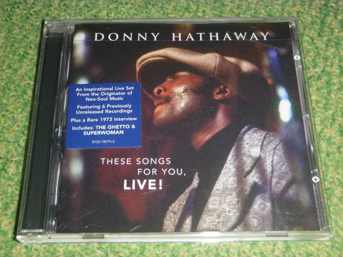 Donny Hathaway　/　These Songs for You LIVE!　　/　ダニー・ハサウェイ　/ ソングス・フォー・ユー・LIVE!_画像1