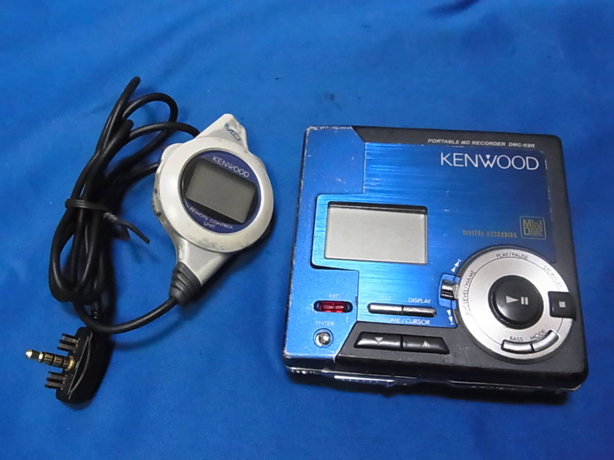 Yahoo!オークション - KENWOOD ポータブルMDプレーヤー DMC-K9R Yahoo!オークション - KENWOOD ポータブルMDプレーヤー DMC-K9R