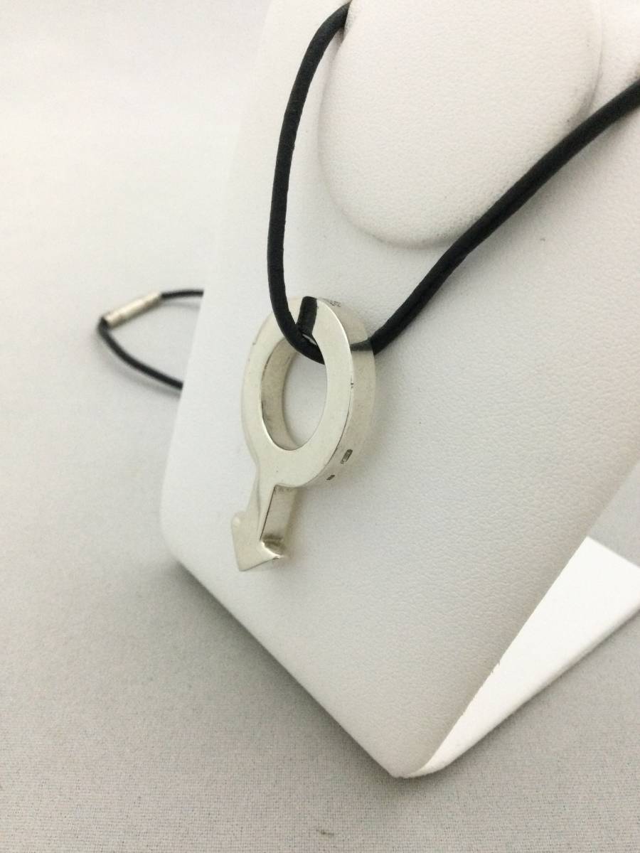 GUCCI Gucci * male necklace silver accessory 925[B535987]