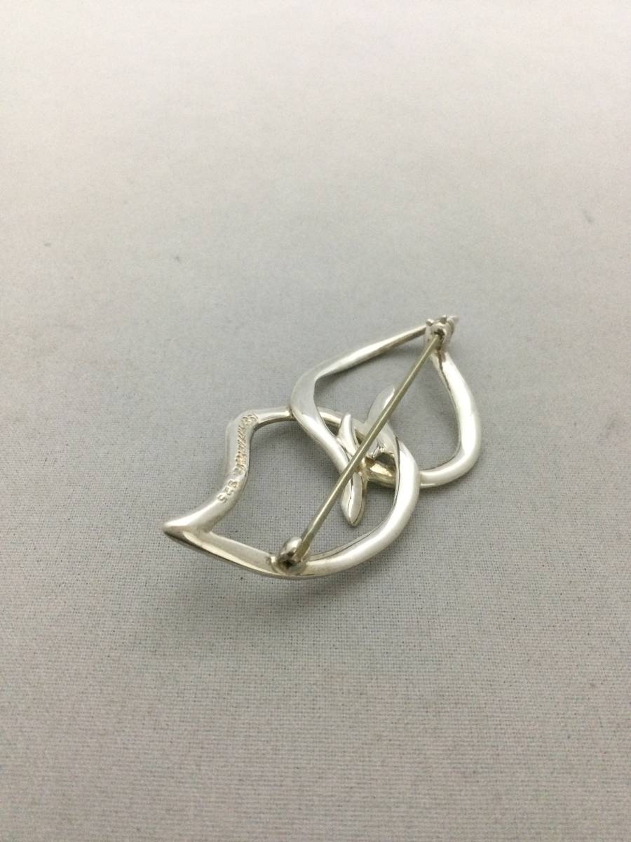 TIFFANY&Co.　ティファニー　リーフ　ブローチ　シルバー　アクセサリー　925【B835993】_画像7