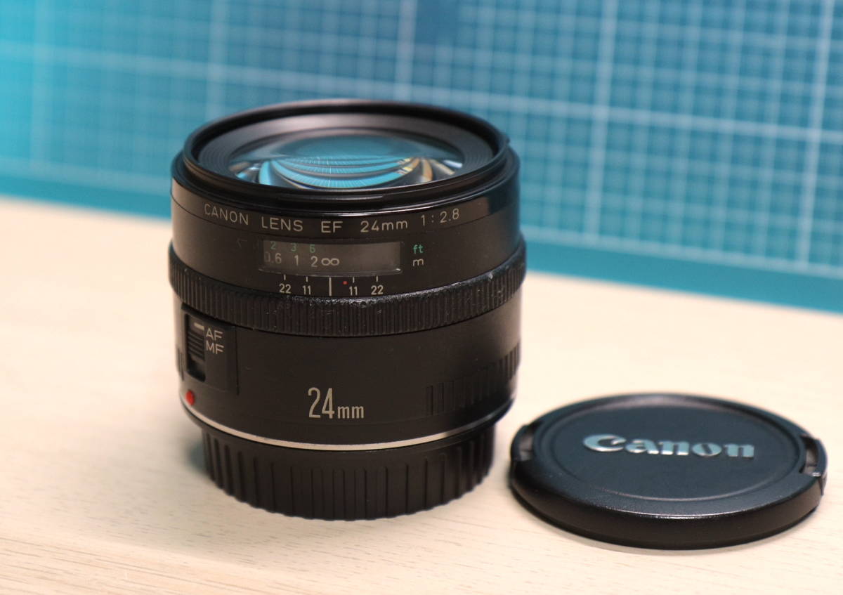Canon EF 24mm F2.8 / キャノン キヤノン 広角 単焦点 EFマウント フル