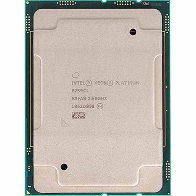 新作ウエア Intel Xeon Platinum 8259CL SRFA8 24C 2.5GHz 3.1/3.5GHz 35.75MB 210W LGA3647 DDR4-2666 Xeon