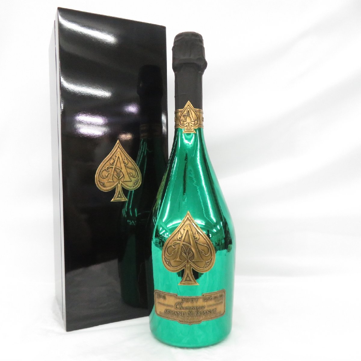 未開栓】ARMAND DE BRIGNAC アルマン・ド・ブリニャック マスターズ グリーン 2021 シャンパン 750ml オンラインストア販売好調 飲料 アルマンドグリーン マスターズエディション750ml 箱 袋有り