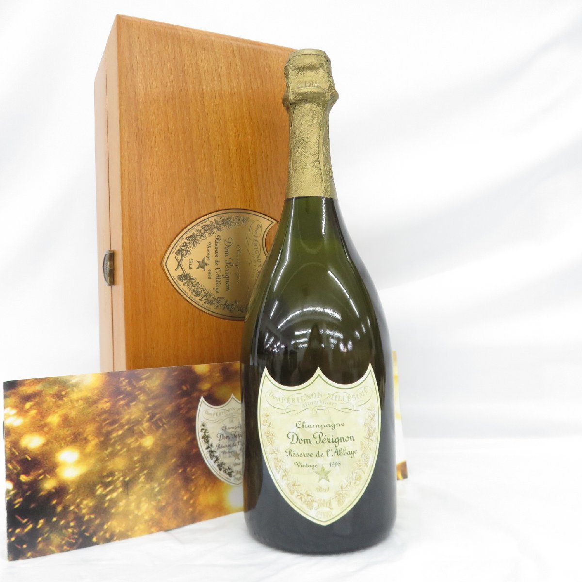 未開栓】Dom Perignon ドンペリニヨン ゴールド 1998 レゼルヴ・ドゥ