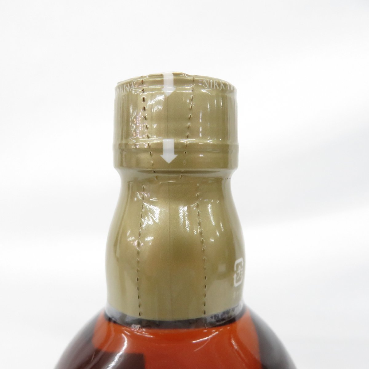 最大10%OFFクーポン 余市12年 ウッディ&バニラ 初期ラベル 500ml 未開