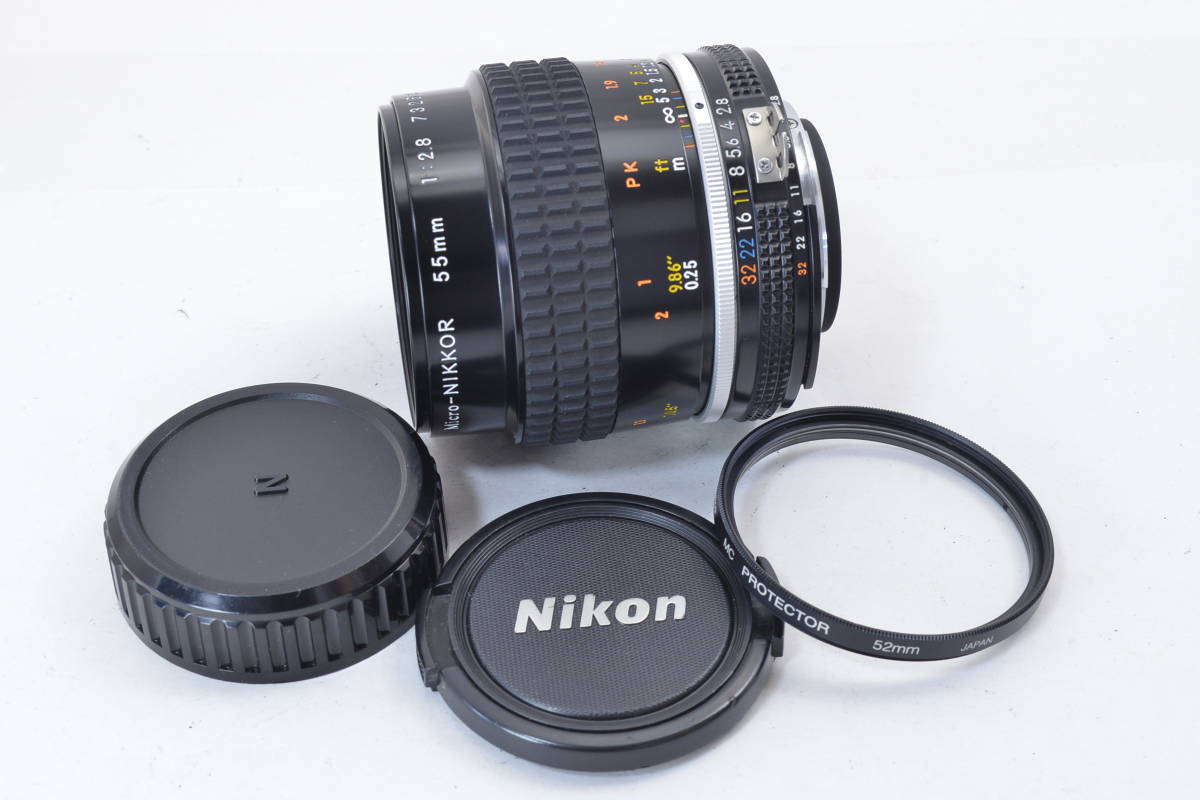 おすすめ】 【ecoま】ニコン NIKON Ai-s Micro-Nikkor 55mm F2.8 no