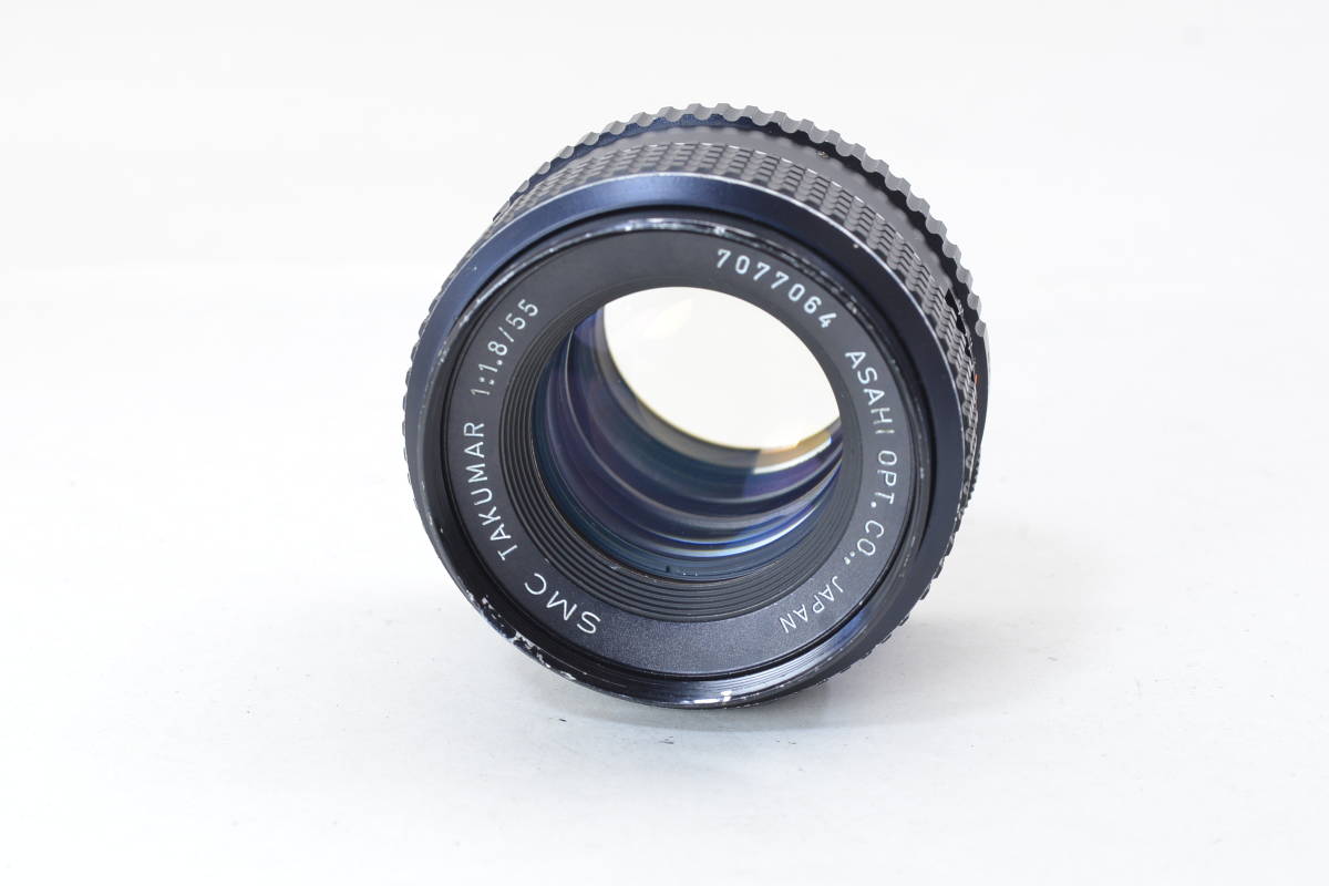 【ecoま】ペンタックス SMC TAKUMAR 55mm F1.8 no.7077064 M42マウント マニュアルレンズ_画像1