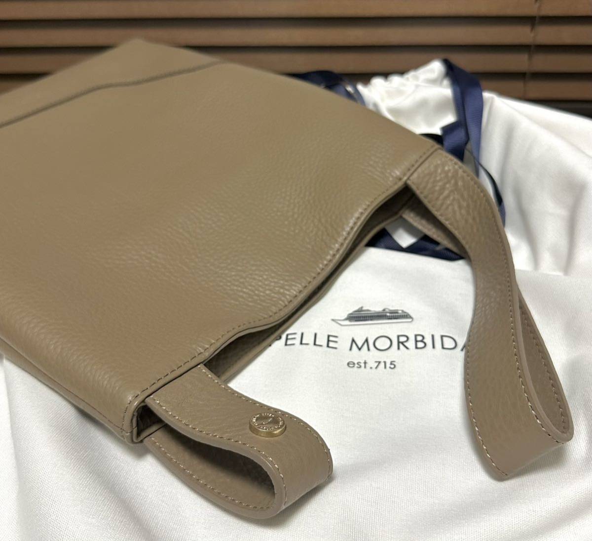 PELLE MORBIDA 10th AnniversaryハンドルバッグTP_画像9