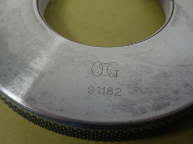 M46*1.0 GR2-IR2 中古品 ミリサイズ ネジゲージ リングゲージ M46*1.0 GR2-IR2 中古品 ミリサイズ ネジゲージ リングゲージ