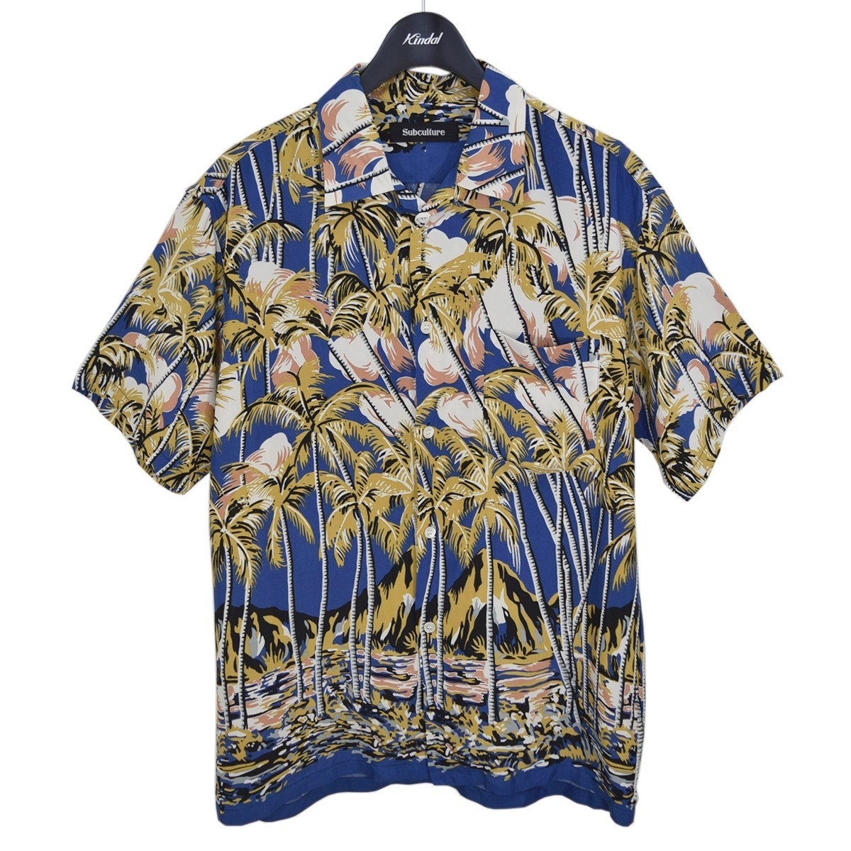 サブカルチャー Subculture ALOHA SHIRT アロハシャツ オープンカラー シャツ SCSH-S2301 木村拓哉着用モデル 8066000227337_画像1