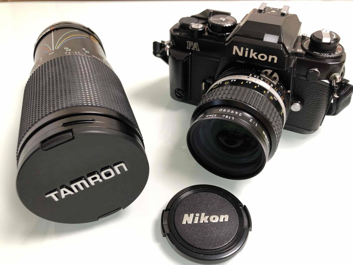 タムロン　レンズ　日本製　L-15　ニコン　アナログカメラ　CF-30　日本製　激レア　年代モノ　稀少