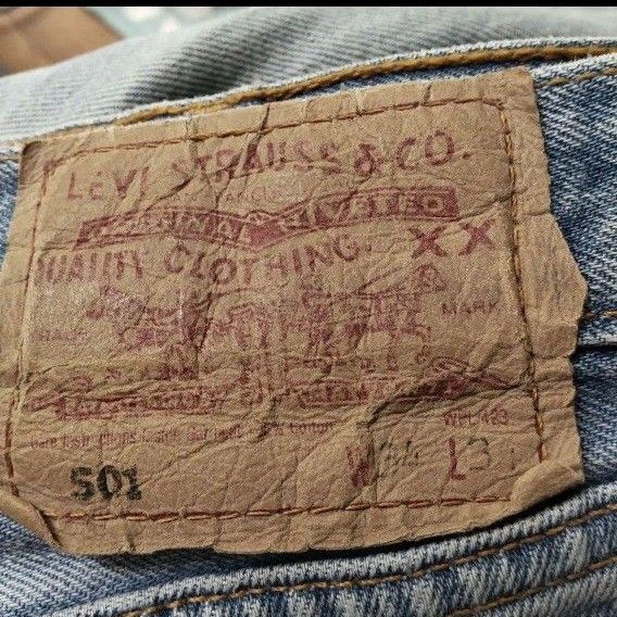 Levi's 501 ダメージ W34 Made in UK