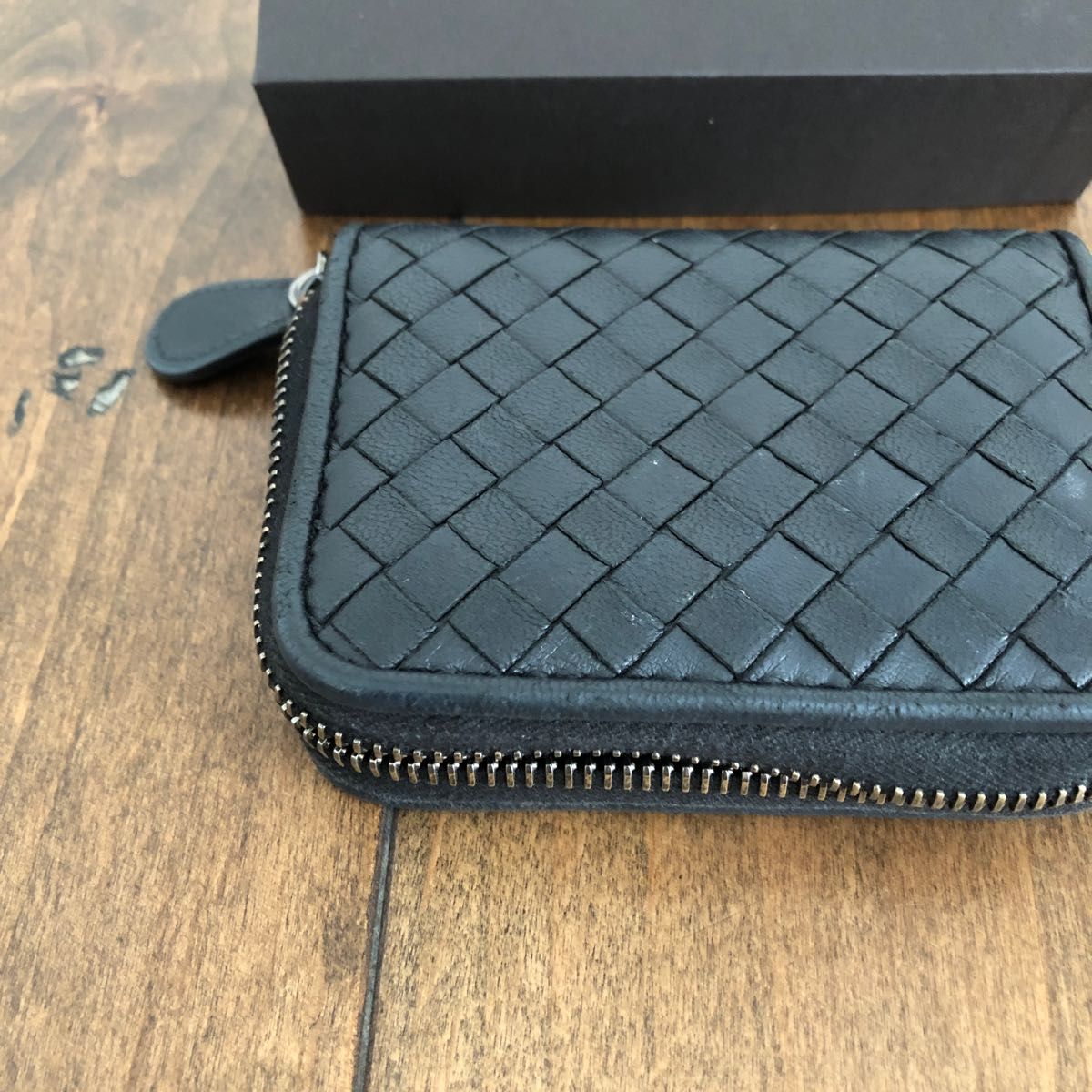 ありえない最終値下げ価格★BOTTEGA VENETA★ボッテガヴェネタ★定番デザインミニ財布★コインお札カードケース★男女兼用