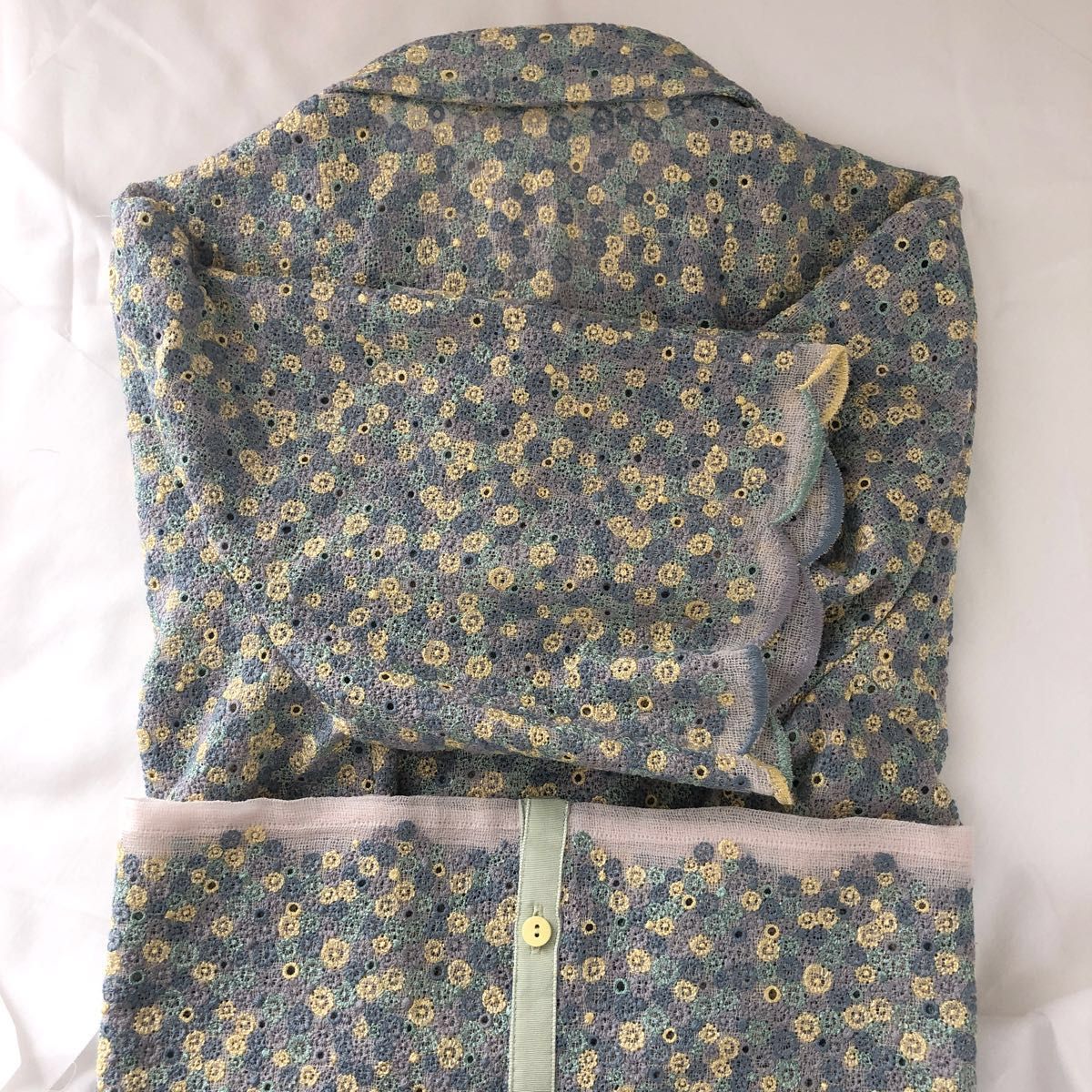 ミナペルホネン skyful スカイフル ブラウス light beige 40 ミナペルホネン skyful スカイフル ブラウス light beige 40
