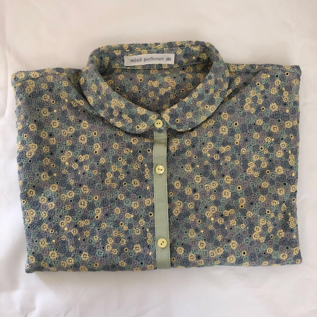 ミナペルホネン skyful スカイフル ブラウス light beige 40 ミナペルホネン skyful スカイフル ブラウス light beige 40