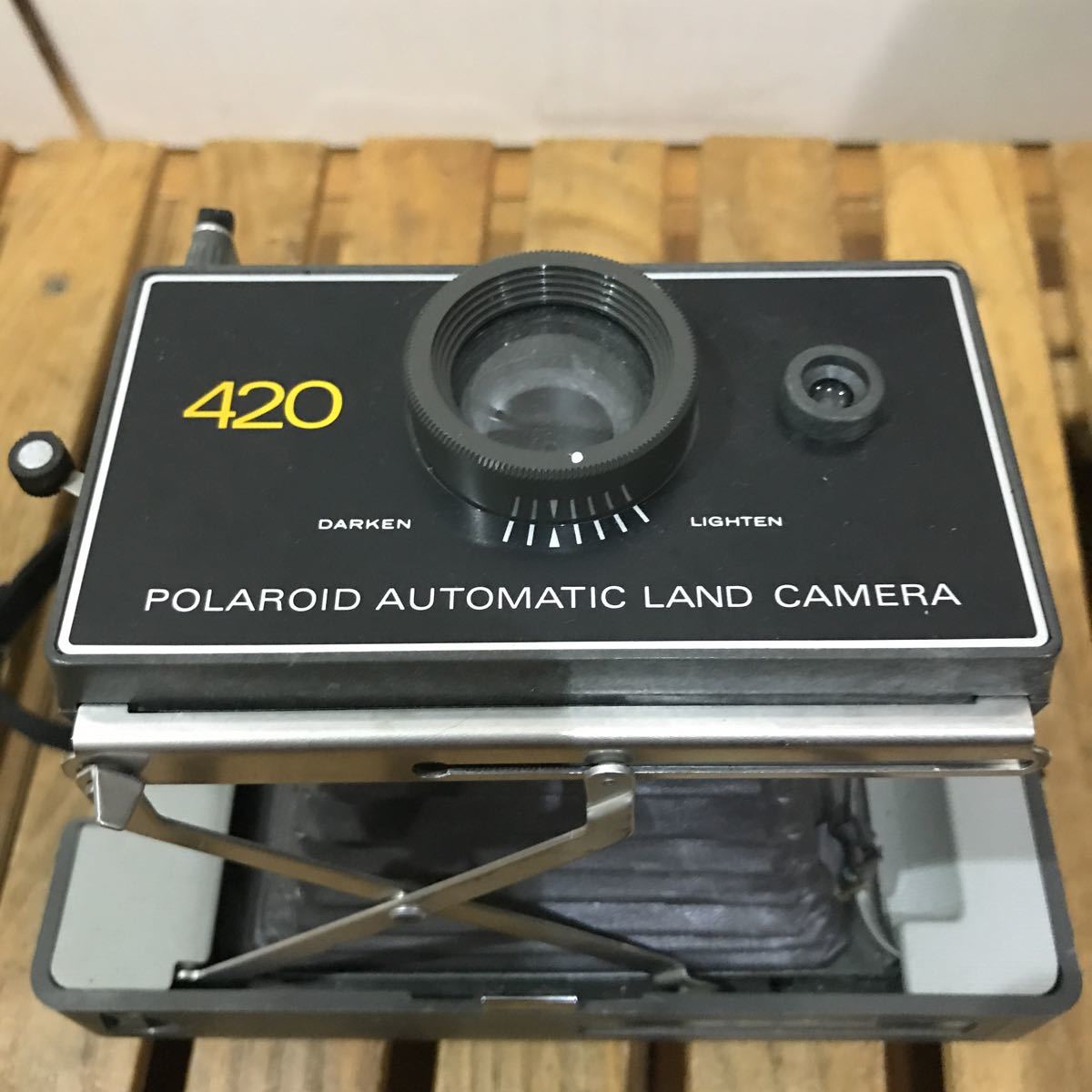 POLAROID 420 ポラロイド カメラ ビンテージ！_画像7