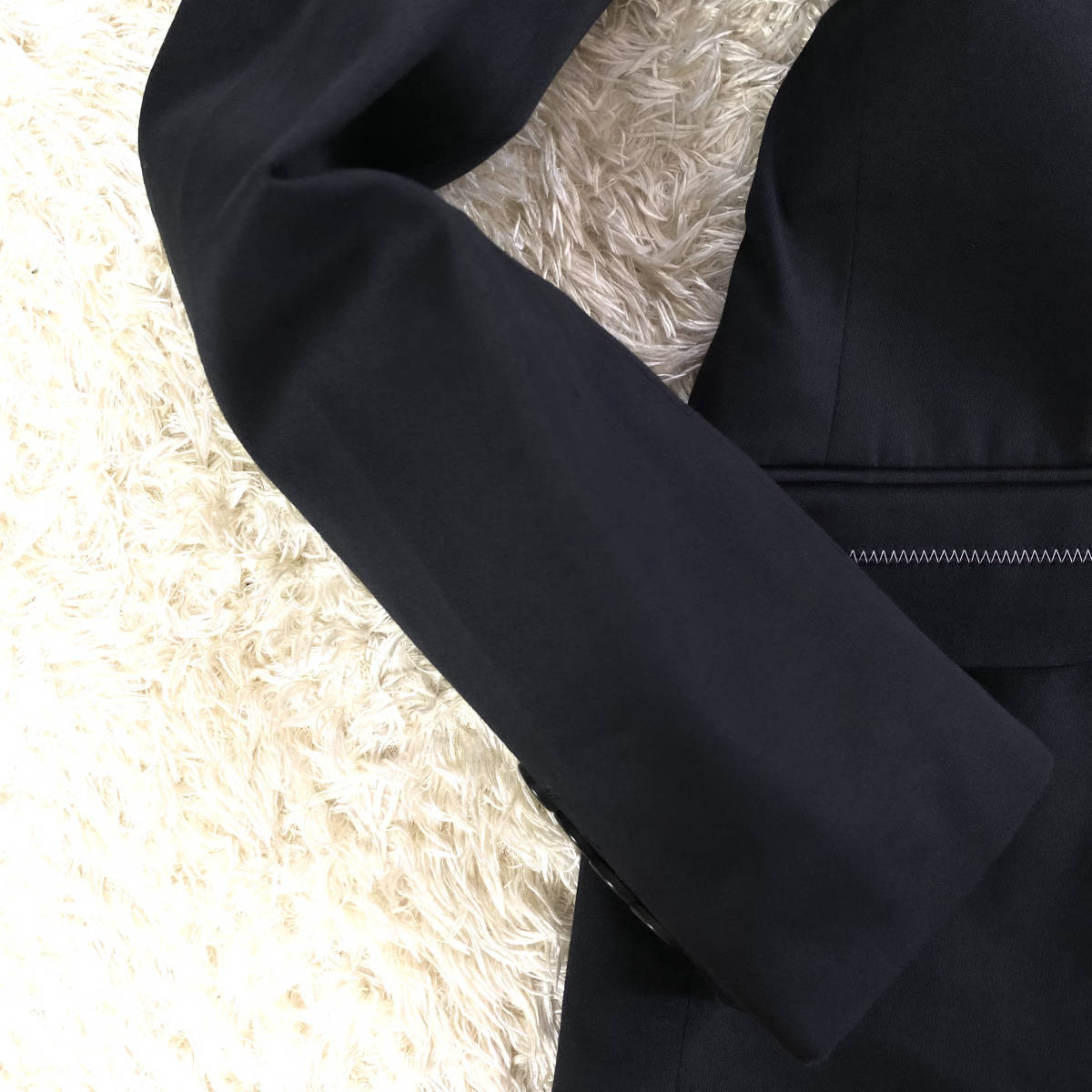 未使用級コイン柄PS Paul Smithテーラードジャケット爽快コットン綿