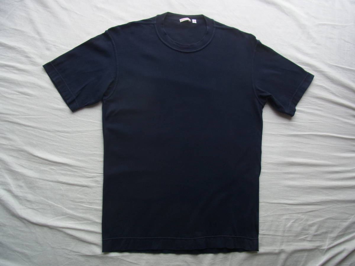 DRESSTERIOR ドレステリア コットン素材Tシャツ サイズ M ネイビー 日本製の画像1