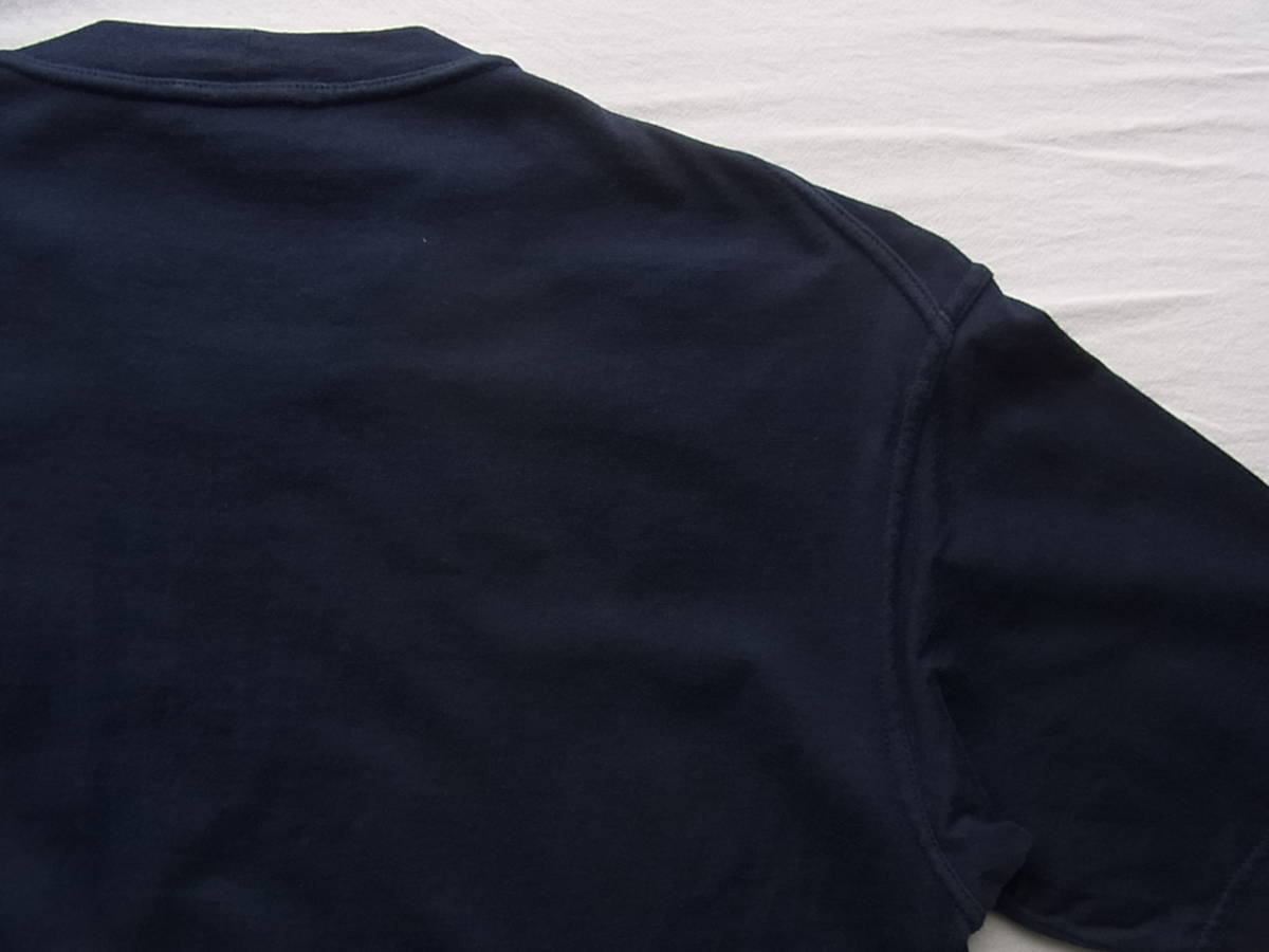 DRESSTERIOR ドレステリア コットン素材Tシャツ サイズ M ネイビー 日本製の画像5