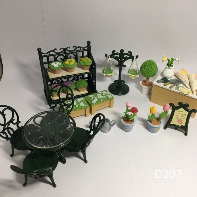 D207 小さなお店屋さん フラワー ガーデニングセット シルバニア D207 小さなお店屋さん フラワー ガーデニングセット シルバニア
