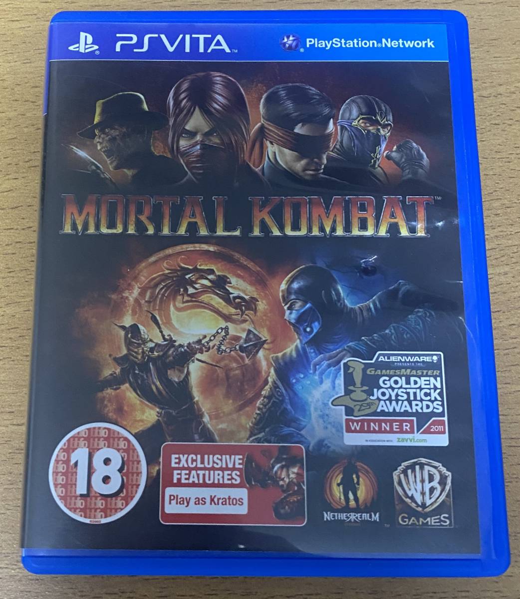 ★海外版・欧州版★PSV★ Mortal Kombat PS Vita 中古
