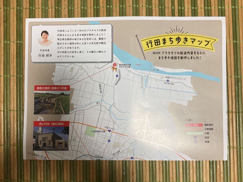 昭和レトロ40年代行田足袋　行田市郷土博物館リーフレット、「足袋検定」すごろく、ほか4点_画像2