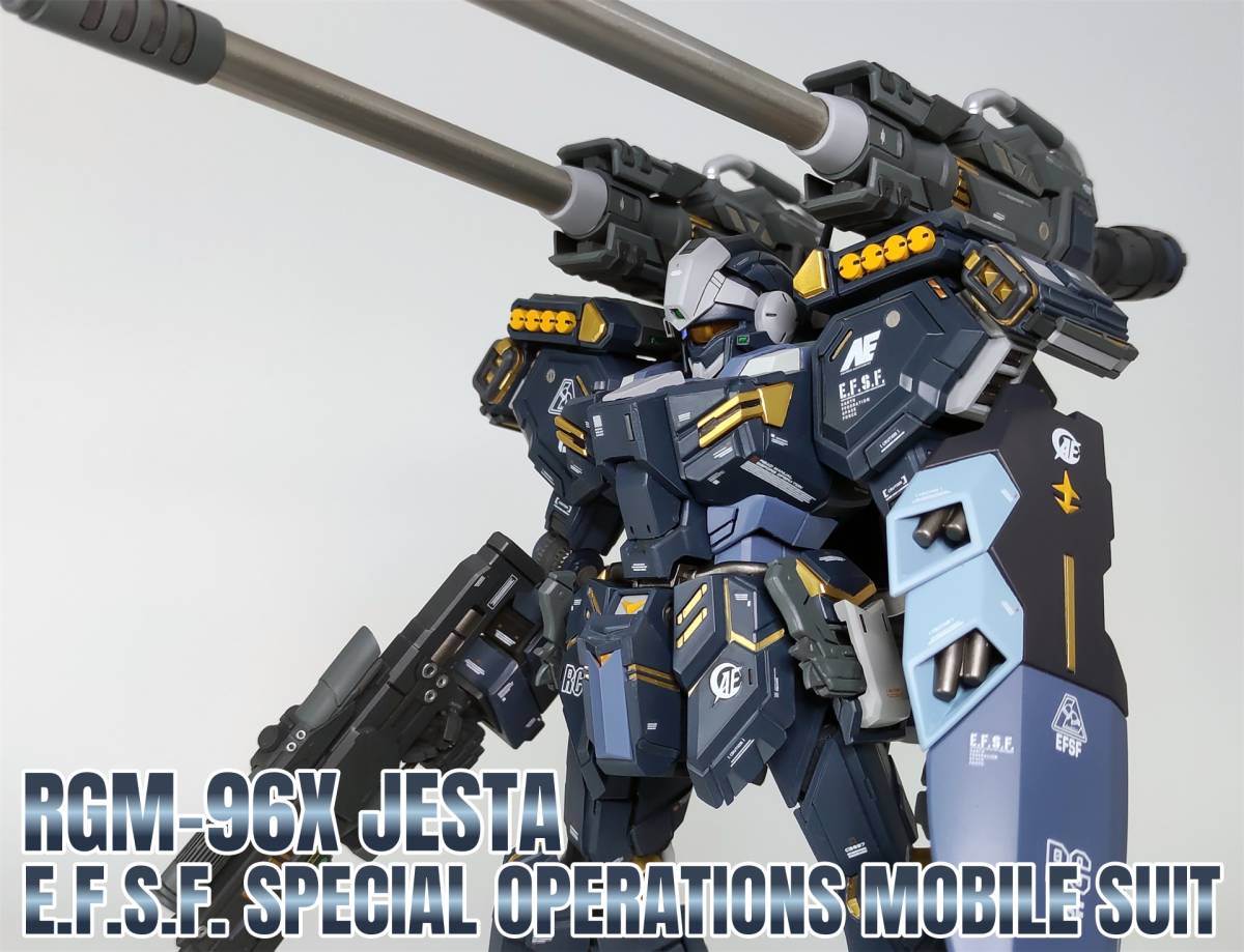 MG 1/100 RGM-96X ジェスタ JESTA 機動戦士ガンダムUCユニコーン 徹底