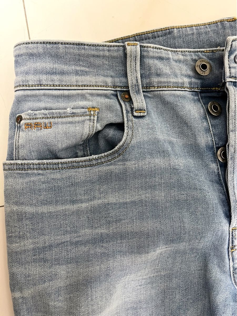 G-STAR RAW　3301　TAPERED　テーパード　ストレッチデニム