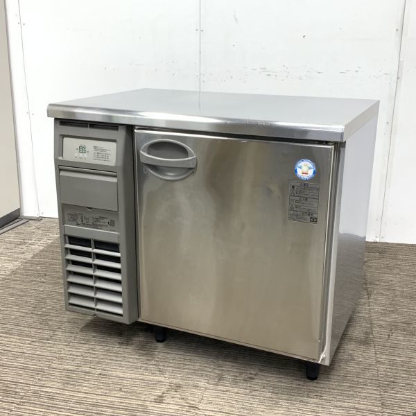 フクシマガリレイ 冷凍コールドテーブル YRC-091FM2 中古 1ヶ月保証 2017年製 単相100V 幅900x奥行600 厨房【無限堂大阪店】