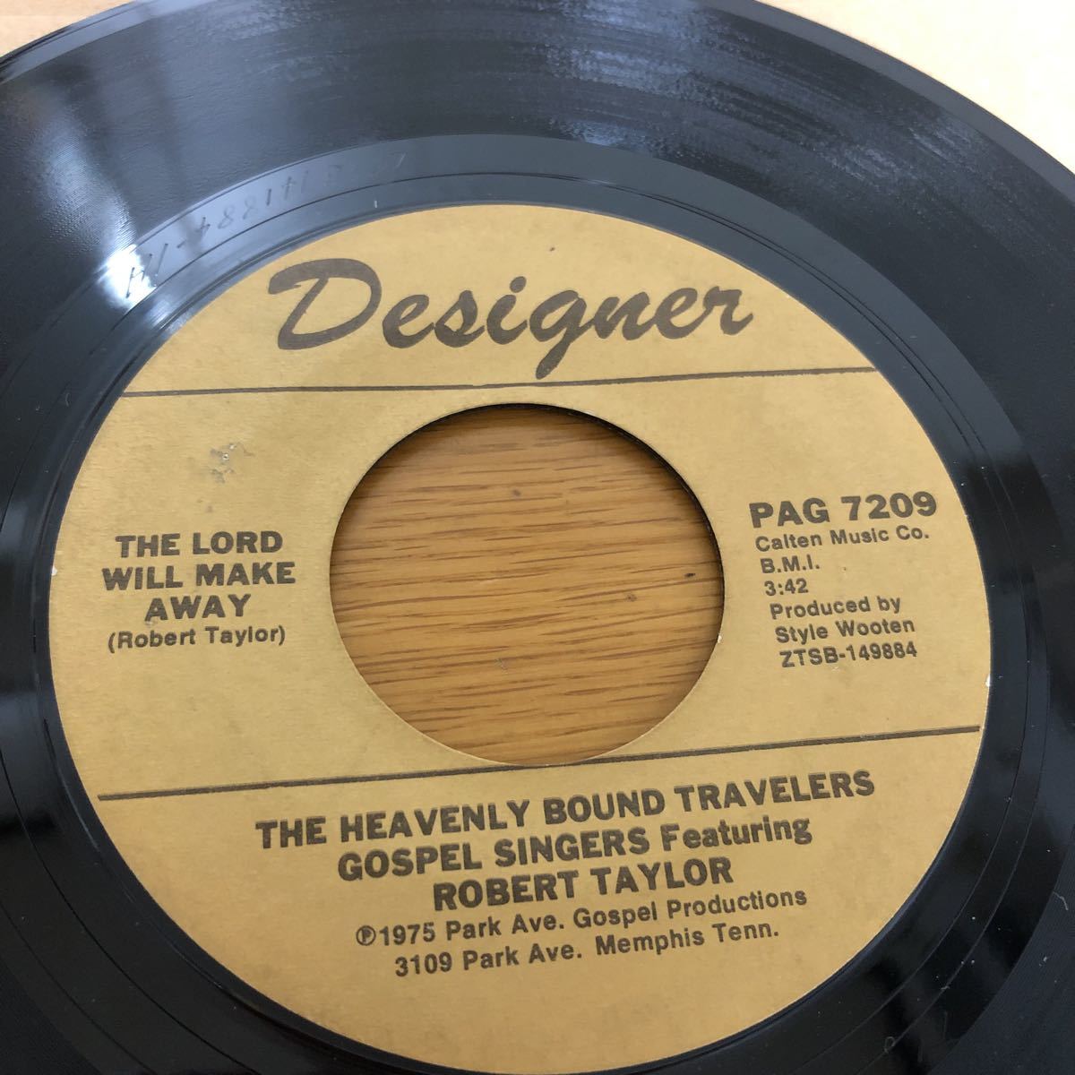 The Heavenly Bound Travelers Gospel Singers featuring Rozell Johnson-Serving The Well Off ゴスペルディープバラード_画像2