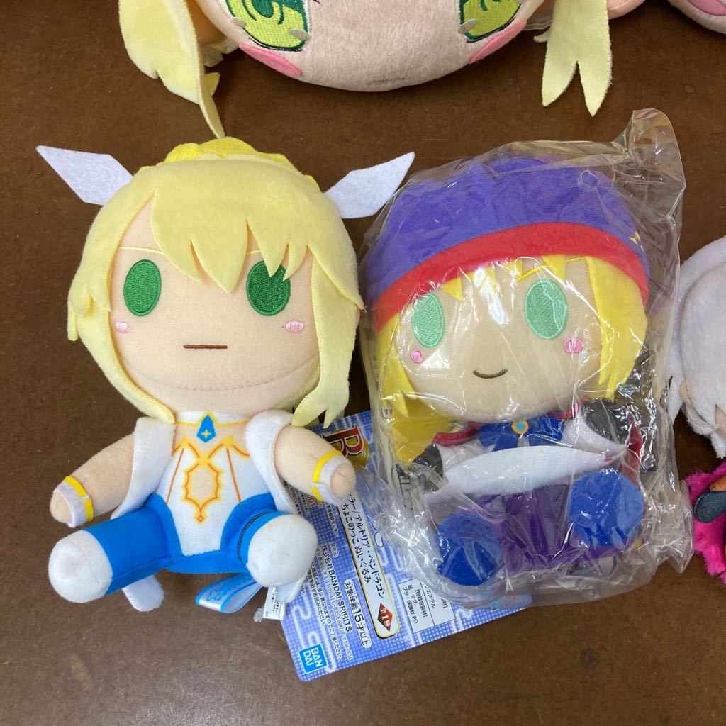 RK293) Fate メガジャンボ 寝そべりぬいぐるみ 等 大量セット まとめ
