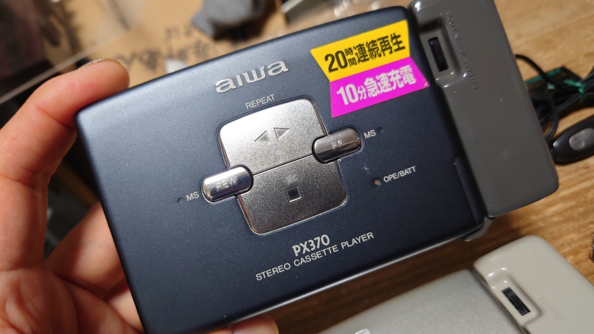 Yahoo!オークション - 2台セット/AIWA カセットプレーヤー HS Yahoo!オークション - 2台セット/AIWA カセットプレーヤー HS