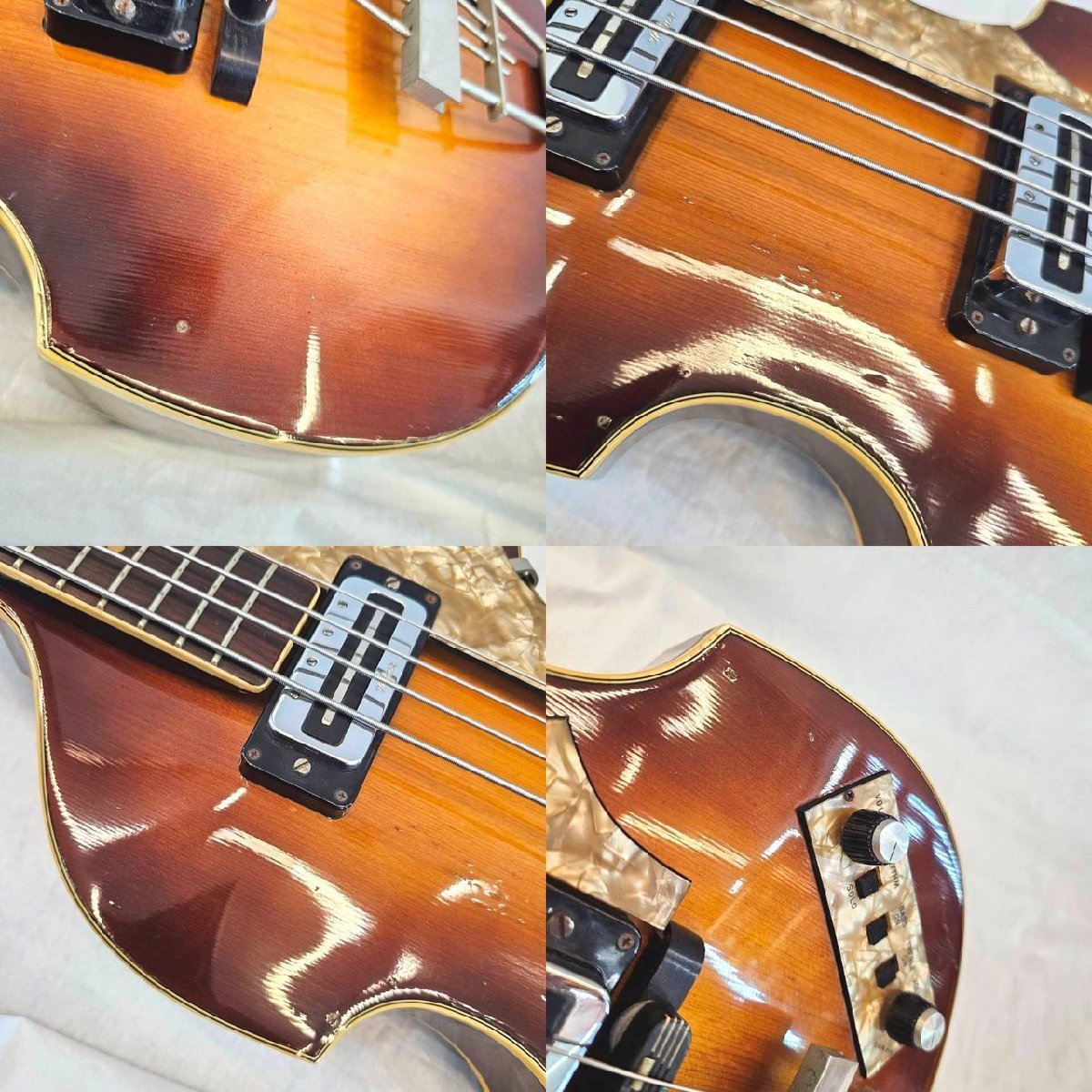 Hofner 500/1 Violin BASS 1970's Vintage へフナー ヴィンテージ バイオリンベース ◎WG1805_画像5