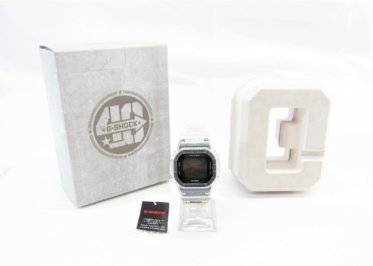 CASIO カシオ G-SHOCK DWE-5640RX-7JR 40th Clear Remix 腕時計 クリアリミックスシリーズ ∠UA10162