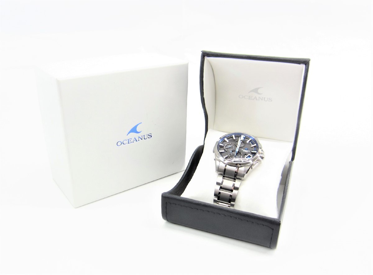 CASIO カシオ OCW-G2000-1AJF OCEANUS オシアナス マンタ 腕時計 ∠UA10148
